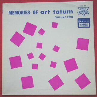 Art Tatum Memories Of Art Tatum Vol 2 LP Ember EMB3326 EX/EX 1961