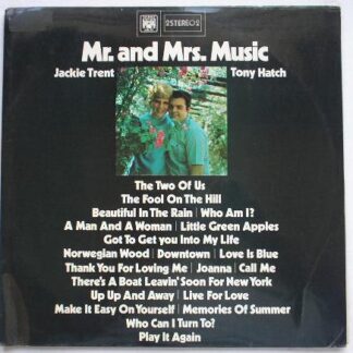 Jackie Trent & Tony Hatch Mr & Mrs Music 2LP Marble Arch MST28 EX/VG 1967 double LP, there is writing inside sleeve