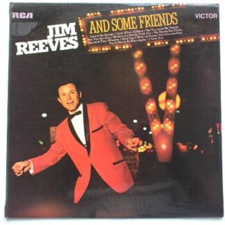 Jim Reeves And Some Friends LP RCA Victor SF8022 EX/EX 1969 sleeve has handwritten date on rear