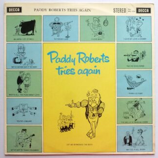 Paddy Roberts Paddy Roberts Tries Again LP Decca SKL4104 EX/VG 1960