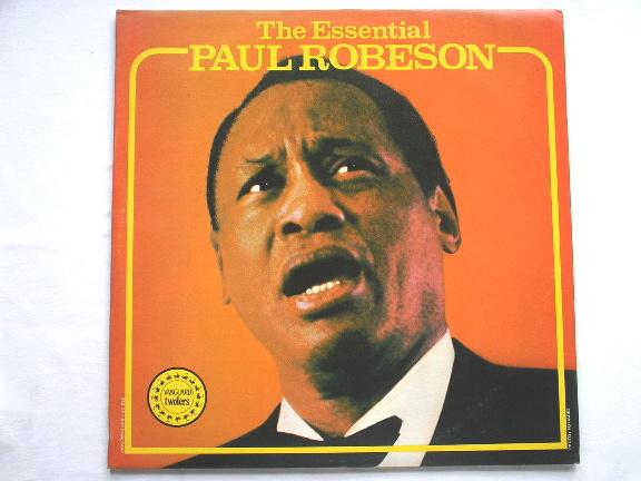 Paul Robeson The Essential Paul Robeson 2LP Vanguard VSD57 EX/VG 1974 double LP, track one side three is in mono