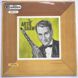 Artie Shaw The Great Artie Shaw LP Camden CDN127 EX/VG 1959
