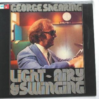 George Shearing Light Airy And Swinging LP MPS BAP5043 EX/EX 1973