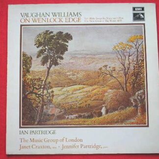 Ian Partridge Vaughan Williams On Wenlock Edge LP HMV HQS1236 EX/EX 1971 made in Holland