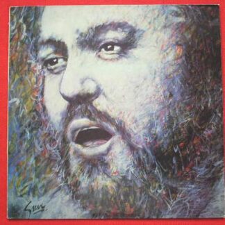 Pavarotti Recital LP Decca SXEL7504 EX/EX 1980 with insert