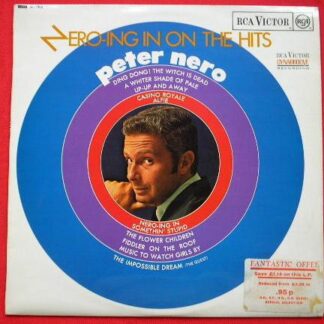 Peter Nero Neroing In On The Hits LP RCA Victor SF7908 EX/EX 1968