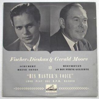 Dietrich Fischer-Dieskau Schubert Beethoven LP HMV ALP1066 EX/VG 1960s