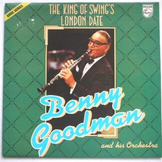 Benny Goodman The King Of Swings London Date LP Philips SON011 EX/VG 1970s there is light sticker mark at top left corner on sleeve
