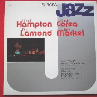 Lionel Hampton Lionel Hampton LP Europa Jazz EJ1029 EX /EX 1981 Italian pressing