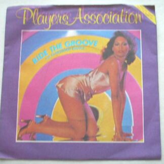 Players Association Ride The Groove 7" Vanguard VS5012 EX/VG 1979 picture sleeve, there is handwritten number on label and 2mm drill hole in label rim