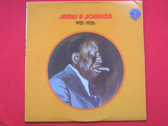 James Johnson 1921-26 LP Olympic 7132 EX/VG 1970s US pressing, as James P Johnson, sleeve has seam split on bottom edge