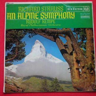 Rudolf Kempe Strauss An Alpine Symphony LP RCA Victor SB6696 EX/VG 1967