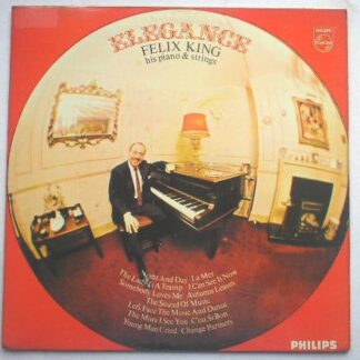 Felix King Elegance LP Philips SBL7772 EX/VG 1967 sleeve has coffee stain and writing on rear