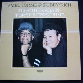 Mel Torme & Buddy Rich Together Again For The First Time LP RCA PL25178 EX/EX 1978 there is handwritten number on front of sleeve at top left corner
