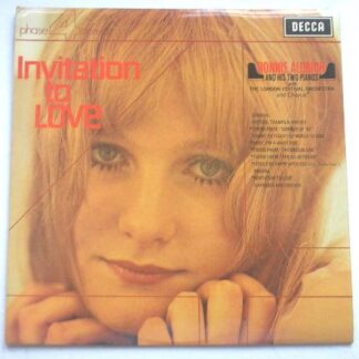 Ronnie Aldrich Invitation To Love LP Decca PFS4242 EX/VG 1972 sleeve has ring mark on rear