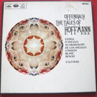 Andre Cluytens Offenbach Tales Of Hoffmann 3LP Angel SAN154-6 EX/EX 1965 3 LPs boxed with booklet