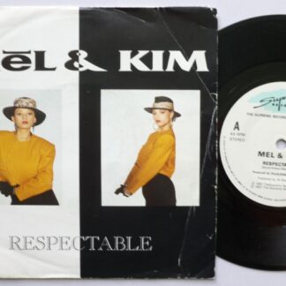 Mel & Kim Respectable 7" Supreme SUPE111 EX/VG 1987 picture sleeve