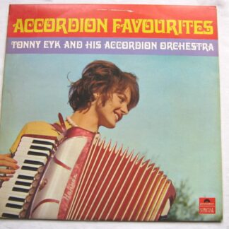 Tonny Eyk Accordion Favourites LP Polydor 236592 EX/VG 1968 sleeve has heavy sticker mark on rear