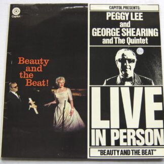 Peggy Lee Beauty And The Beat LP Capitol 5C05681465 EX/EX 1970s European pressing, with George Shearing