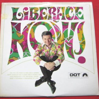 Liberace Liberace Now LP Dot SLPD501 EX/EX 1967 there is factory sample sticker on side one label