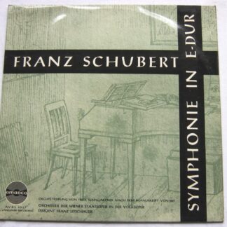 Franz Litschauer Schubert Symphony In E Dur LP Amadeo AVRS6057 EX/EX 1960s German pressing