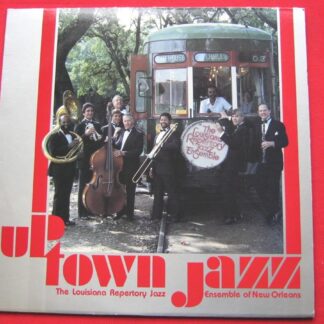 Louisiana Repertory Jazz Ensemble Uptown Jazz LP Stomp Off SOS1055 EX/EX 1984 US pressing