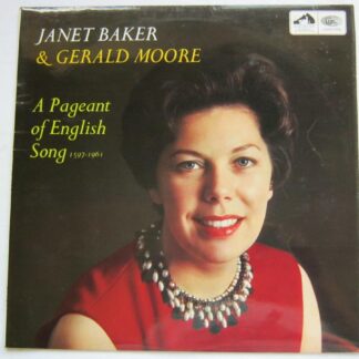 Janet Baker A Pageant Of English Song LP HMV HQS1091 EX/EX 1967