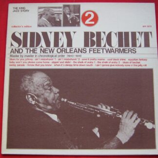 Sidney Bechet Sidney Bechet & New Orleans Feetwarmers Vol 2 LP Joker SM3572 EX/EX 1974 Italian pressing