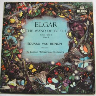 Eduard Van Beinum Elgar The Wand Of Youth LP Decca LXT5279 EX/VG 1956