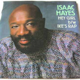Isaac Hayes Hey Girl 7" CBS 6502367 EX/EX 1986 picture sleeve