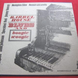 Barrel House Blues & Boogie Woogie LP Storyville SLP155 EX/EX 1960s with Memphis Slim, Jimmy Yancey & Jack Dupree, there is minor sticker mark on front of sleeve