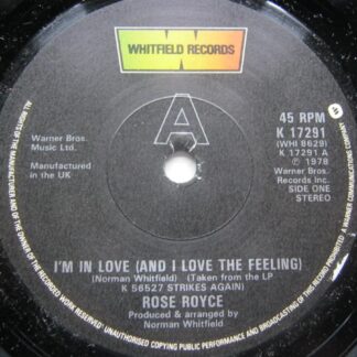 Rose Royce I'm In Love 7" Whitfield K17291 EX 1978