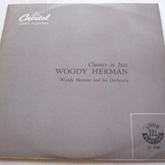 Woody Herman Classics In Jazz 10"LP Capitol LC6560 EX/EX 1950s 10 inch LP