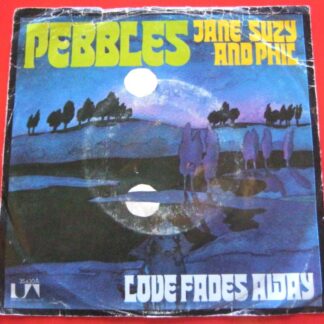 Pebbles Jane Suzy & Phil 7" United Artists UA35430 EX/G 1973 picture sleeve, German pressing, record is EX, sleeve is GOOD because it is very heavily creased