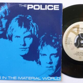 Police Spirits In The Material World 7" A&M AMS9186 EX/EX 1981 Italian pressing in picture sleeve