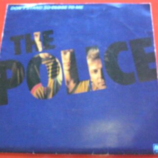Police Don't Stand So Close To Me 7" A&M AMS7564 EX/VG 1980 poster sleeve