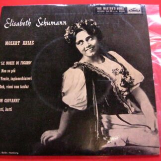 Elizabeth Schumann Mozart Arias EP HMV 7ER5095 EX/EX 1950s picture sleeve