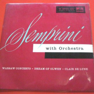 Semprini Semprini EP HMV 7EG8371 EX/VG 1958 picture sleeve