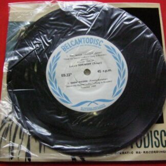 Leonid Sobinoff Leonid Sobinoff EP Belcantodisc EB22 EX/EX 1950s picture sleeve