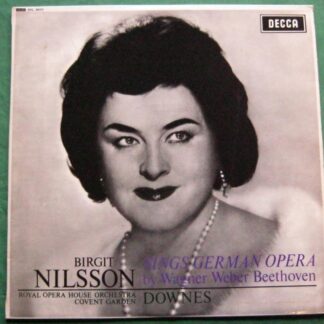 Birgit Nilsson Sings German Opera LP Decca SXL6077 EX/VG 1963 with libretto & FFSS inner sleeve