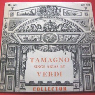 Tamagno Sings Verdi EP Collector JAC501 EX/EX 1950s picture sleeve
