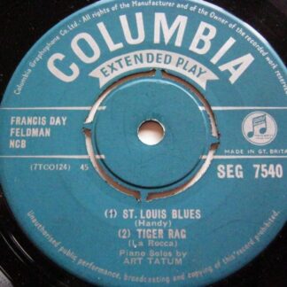 Art Tatum Art Tatum EP Columbia SEG7540 VG 1955