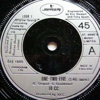 10cc One-Two-Five 7" Mercury LOOK1 EX 1980