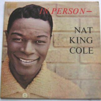Nat King Cole In Person LP World Record Club TP202 EX/VG 1960s