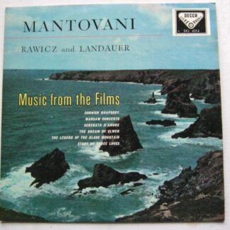 Mantovani Music From The Films LP Decca SKL4014 EX/EX 1968 FFSS label, wide band deep grooved