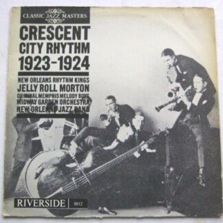 Jelly Roll Morton Crescent City Rhythm 1923-4 LP Riverside 8812 EX/VG 1964