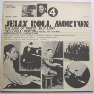 Jelly Roll Morton Jelly Roll Morton Vol 4 LP Joker SM3553 EX/EX 1973 Italian pressing