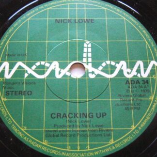 Nick Lowe Cracking Up 7" Radar ADA34 EX 1979