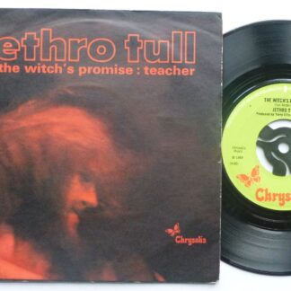 Jethro Tull The Witch's Promise 7" Chrysalis WIP6077 VG/EX 1969 picture sleeve, record has machine-cut centre
