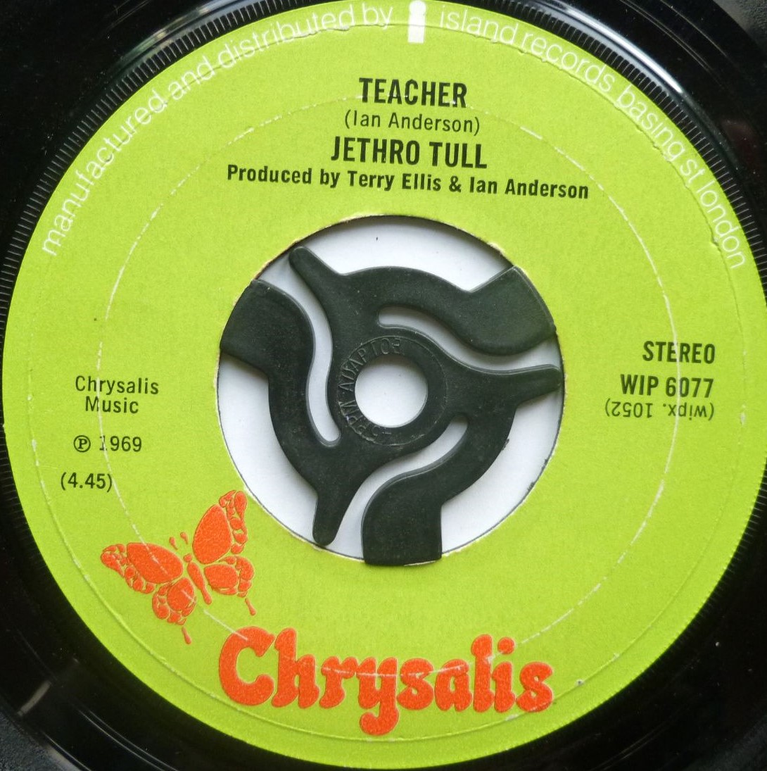 Jethro Tull The Witch's Promise 7" Chrysalis WIP6077 VG/EX 1969 picture sleeve, record has machine-cut centre - Image 5